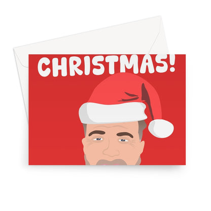 This Is My Idea Of A Very Nice Christmas Gary Barlow Fan Funny Meme Music Greeting Card