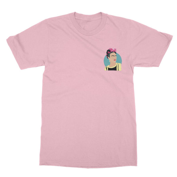 Cultural Icon Apparel - Frida Kahlo T-Shirt (Left-Breast Print)