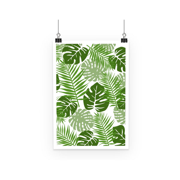 Palm Leaves Nature Colletion Poster