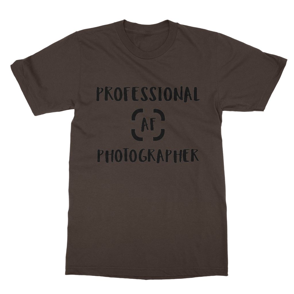 Professional AF Photographer T-Shirt (Travel Collection)