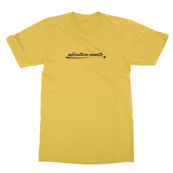 Travel Collection Apparel - 'Adventure Awaits' Softstyle T-Shirt
