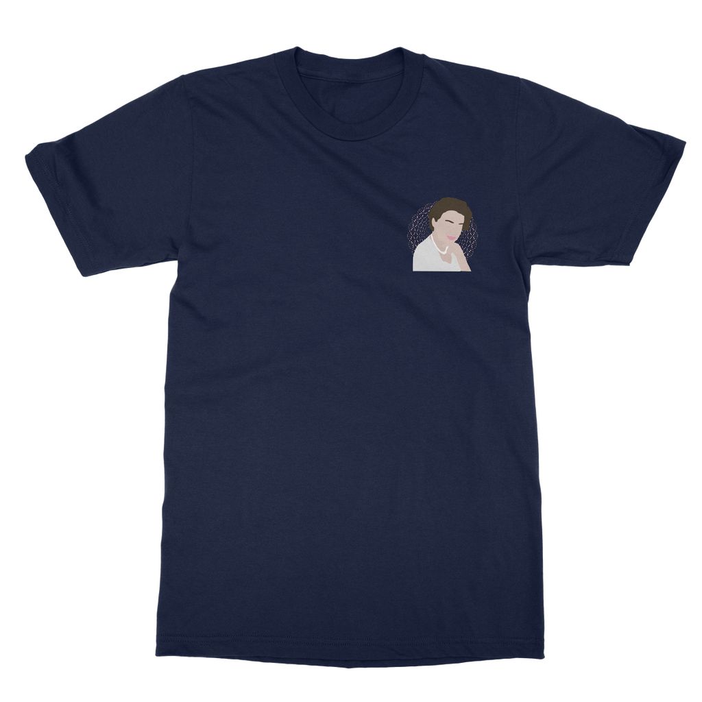 Rosalind Franklin T-Shirt (Cultural Icon Collection, Left-Breast Print)