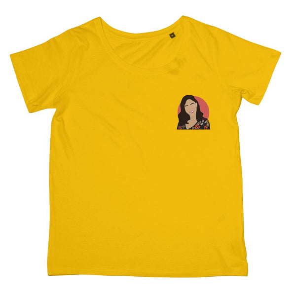 Hollywood Icon Apparel - Constance Wu Women's Fit T-Shirt (Left-Breast Print)