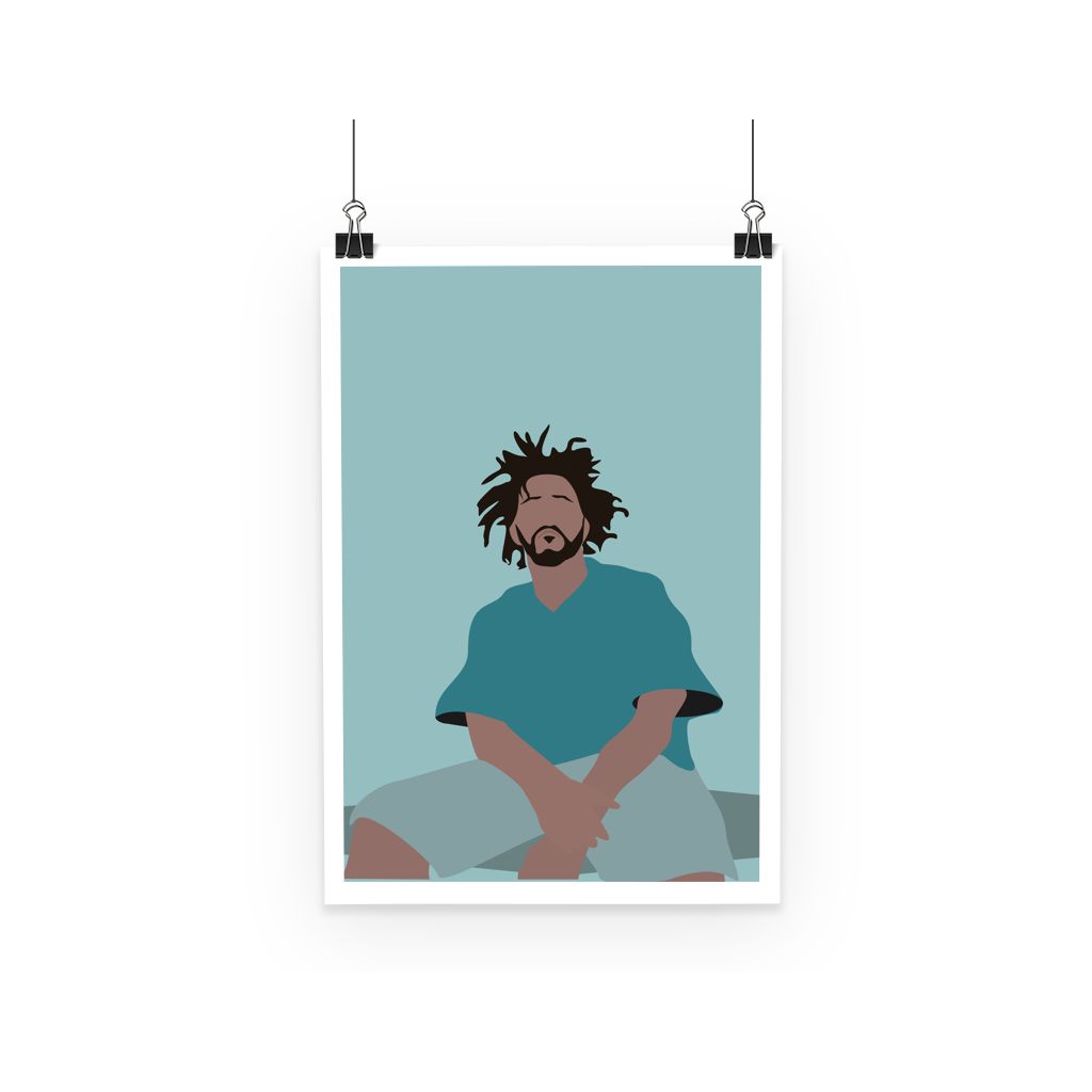 Musical Icon Poster - J Cole