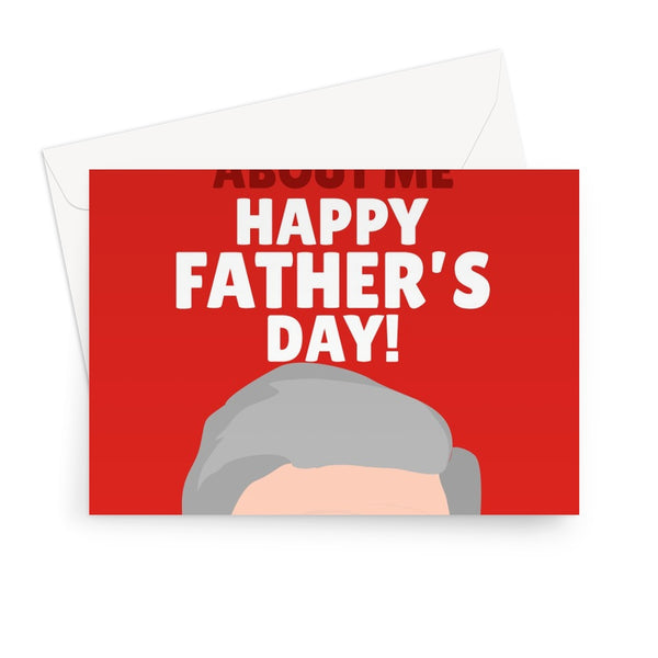 Thanks for Keir-ing About Me Happy Father's Day Keir Starmer Election UK Politics Dad Labour Greeting Card