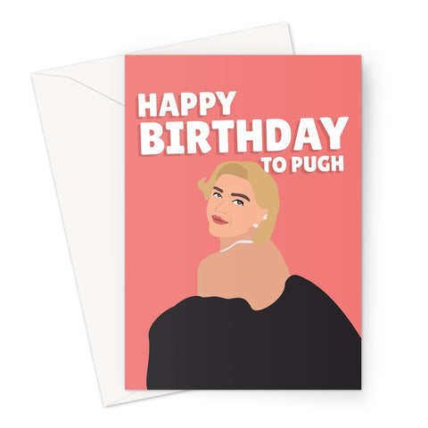 Happy Birthday To Pugh Funny Birthday Actress Actor Florence Pugh You Pun Movie Harry Styles Greeting Card