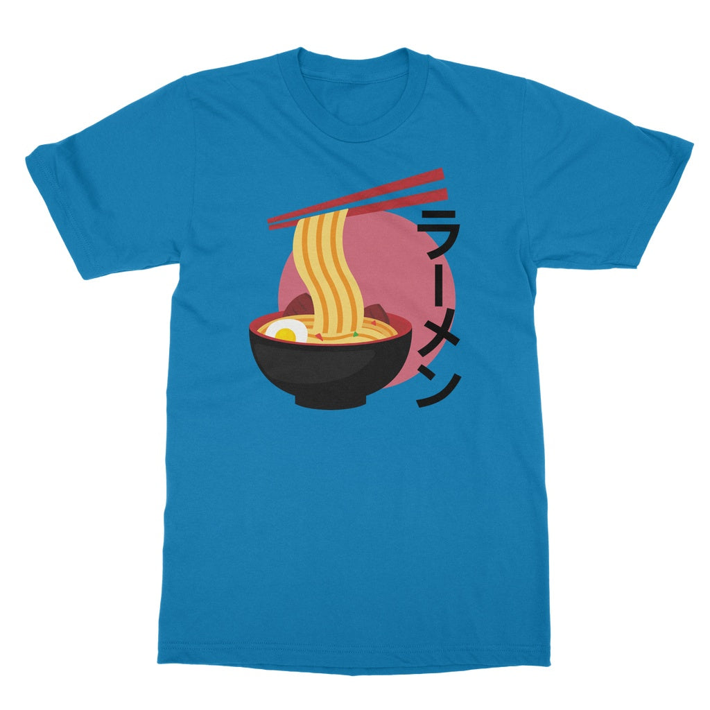 Foodie Collection Apparel - Ramen T-Shirt (Japan-Themed Apparel) Softstyle T-Shirt