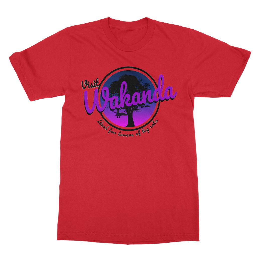 Visit Wakanda Softstyle Ringspun T-Shirt