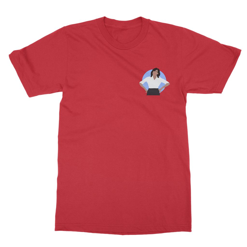 Cultural Icon Apparel - Michelle Obama T-Shirt (Left-Breast Print)