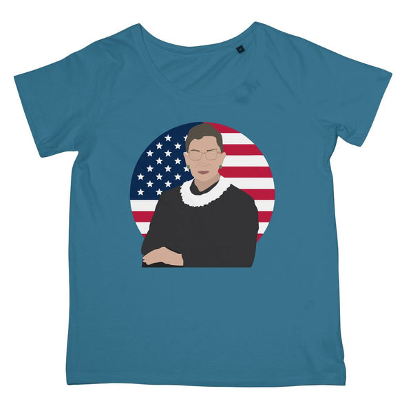 Cultural Icon Apparel - Ruth Bader Ginsburg (RBG) Women's Fit T-Shirt (Big Print)