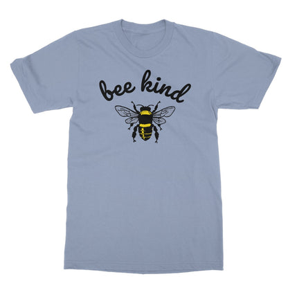 Bee Kind (Big Print) Nature Collection Be Summer Softstyle T-Shirt