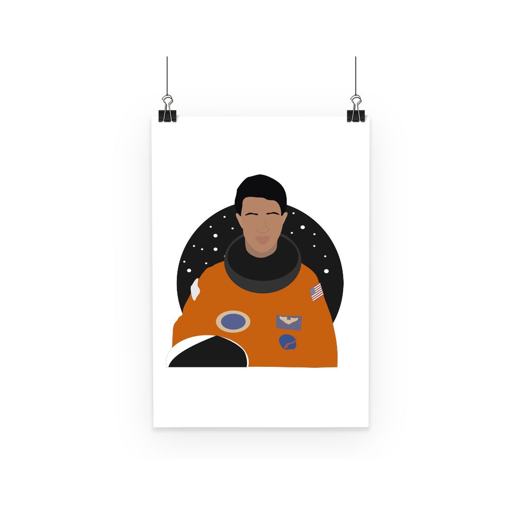 Cultural Icon Poster - Mae C. Jemison