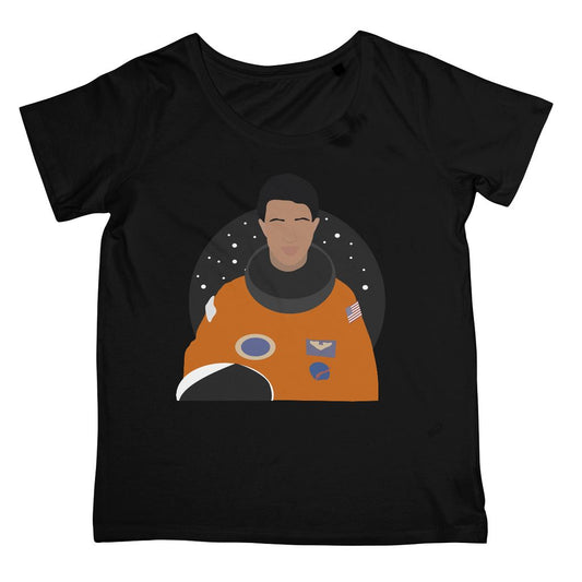 Mae C Jemison T-Shirt (Cultural Icon Collection, Women's Fit, Big Print)