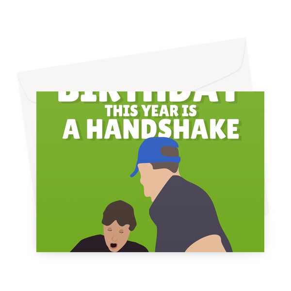 Tuchel Conte Handshake Meme All I Can Afford for Your Birthday Football Fan Funny Greeting Card