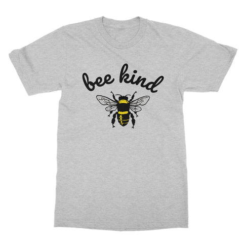 Bee Kind T-Shirt. Vegan t-shirts. Vegan apparel. Bee t-shirt