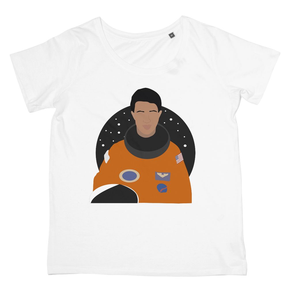 Mae C Jemison T-Shirt (Cultural Icon Collection, Women's Fit, Big Print)