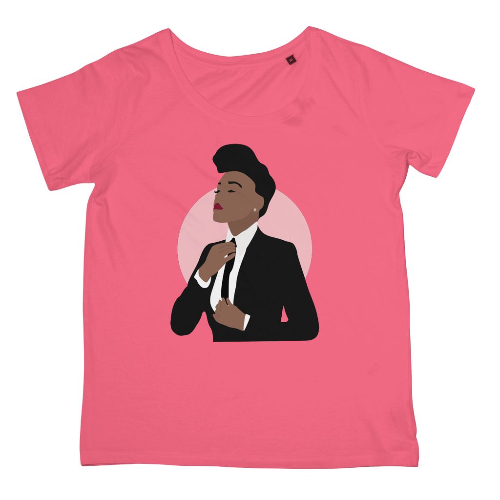 Musical Icon Apparel - Janelle Monae Women's Fit T-Shirt (Big Print)