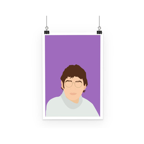 Louis Theroux Poster (Retro/Minimalist)
