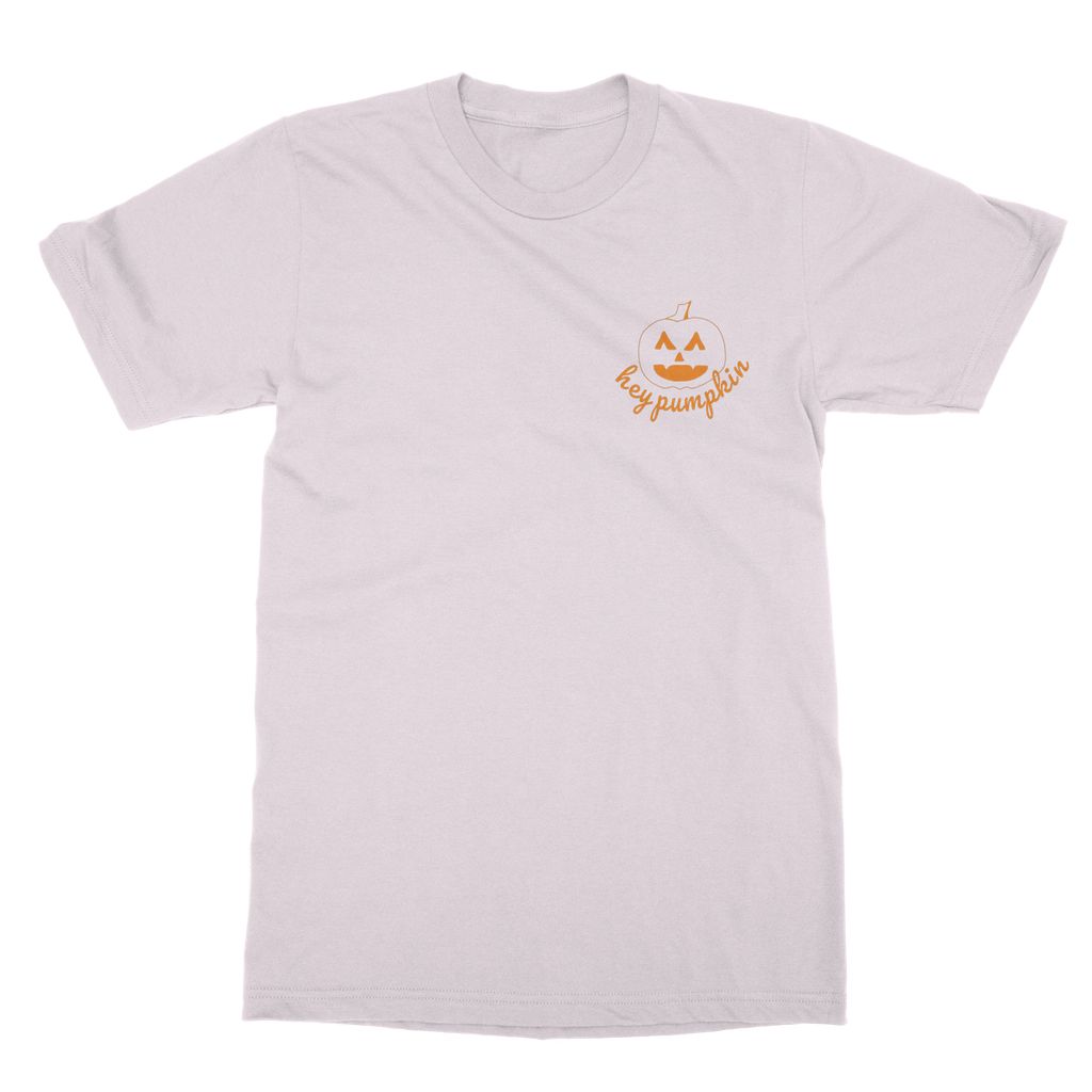 Hey Pumpkin T-Shirt (Foodie Collection, Left-Breast Print)