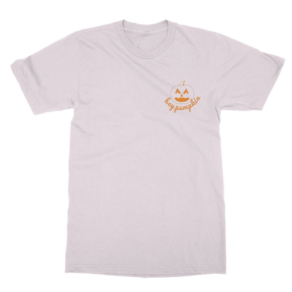 Hey Pumpkin T-Shirt (Foodie Collection, Left-Breast Print)
