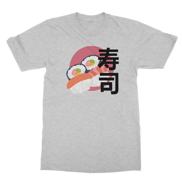 Sushi Japan Japanese Gift Travel Collection Cute Softstyle T-Shirt