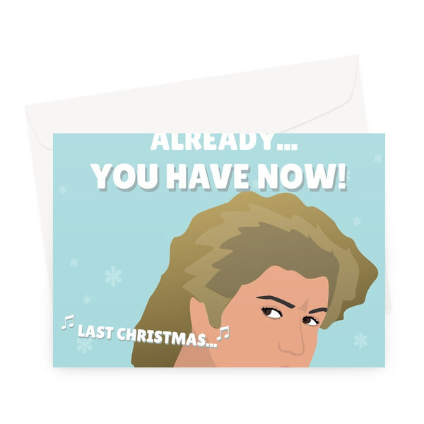If You Haven't Lost Whamageddon Already... You Have Now George Michael Last Christmas Love Fan Funny Game Greeting Card