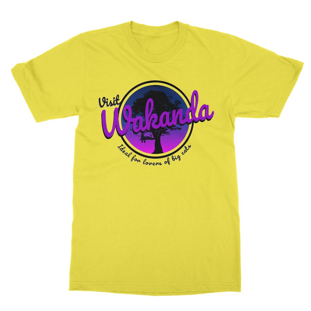 Visit Wakanda Softstyle Ringspun T-Shirt