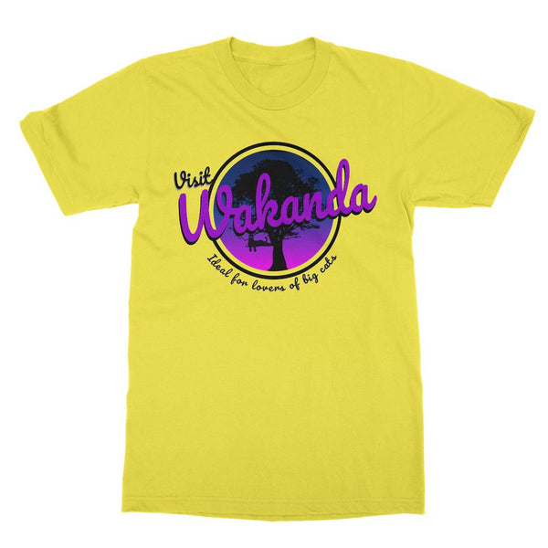 Visit Wakanda Softstyle Ringspun T-Shirt