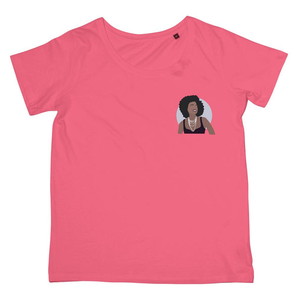 Viola Davis T-Shirt (Hollywood Icon Collection, Women's Fit, Left-Breast Print)