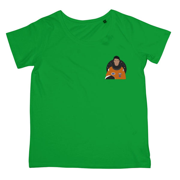 Mae C Jemison T-Shirt (Cultural Icon Collection, Women's Fit, Left-Breast Print)