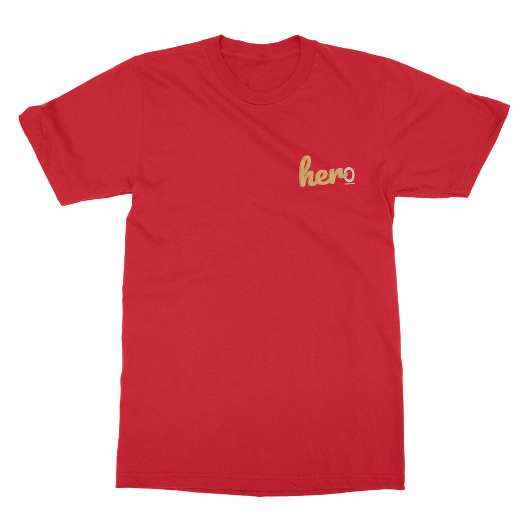 Captain Marvel Apparel - Her/Hero T-Shirt