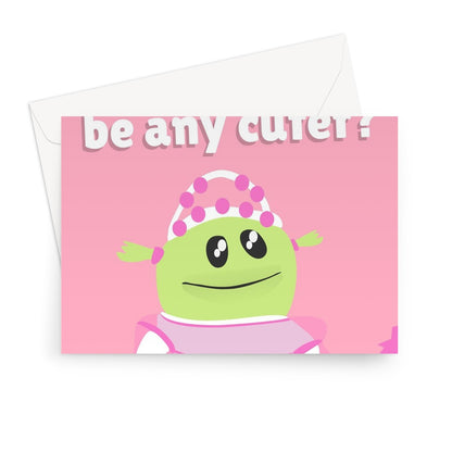 Could You Be Any Cuter Nanalan Funny Tiktok Valentine's Day Anniversary Puppet Greeting Card