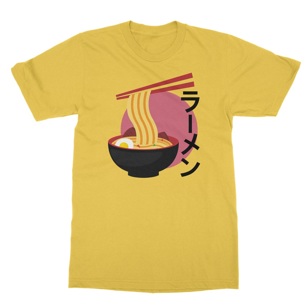 Foodie Collection Apparel - Ramen T-Shirt (Japan-Themed Apparel) Softstyle T-Shirt