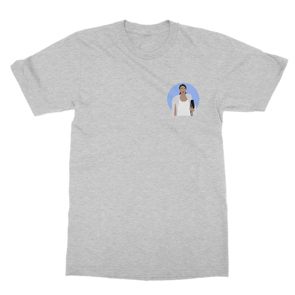 Cultural Icon Apparel - Alexandria Ocasio-Cortez (AOC) T-Shirt (Left-Breast Print)