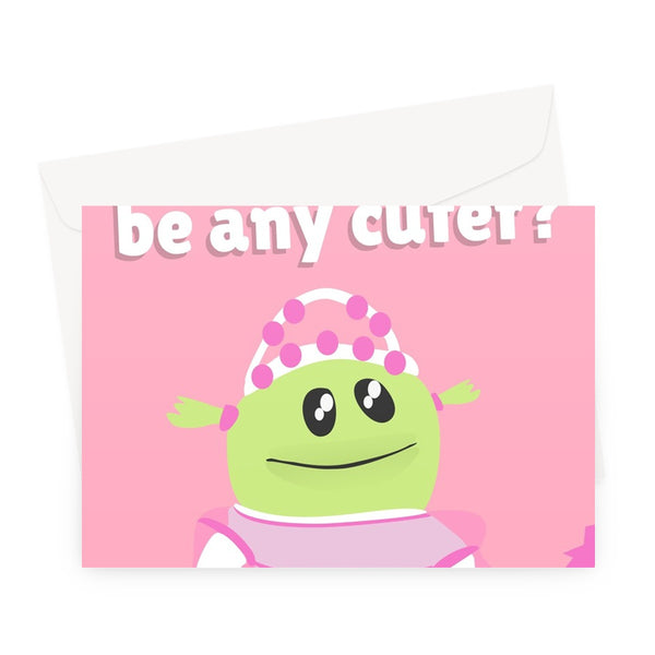 Could You Be Any Cuter Nanalan Funny Tiktok Valentine's Day Anniversary Puppet Greeting Card