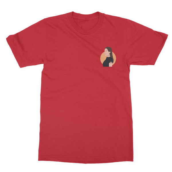 Angelina Jolie T-Shirt (Hollywood Icon Collection, Left-Breast Print)