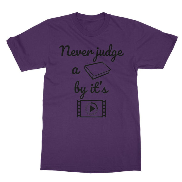 Never Judge A Book By Its Movie T-Shirt