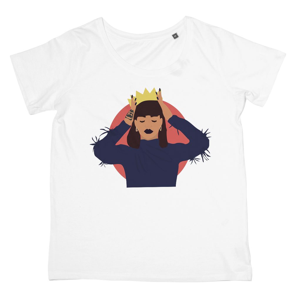 Musical Icon Apparel - Rihanna Women's Fit T-Shirt (Big Print)