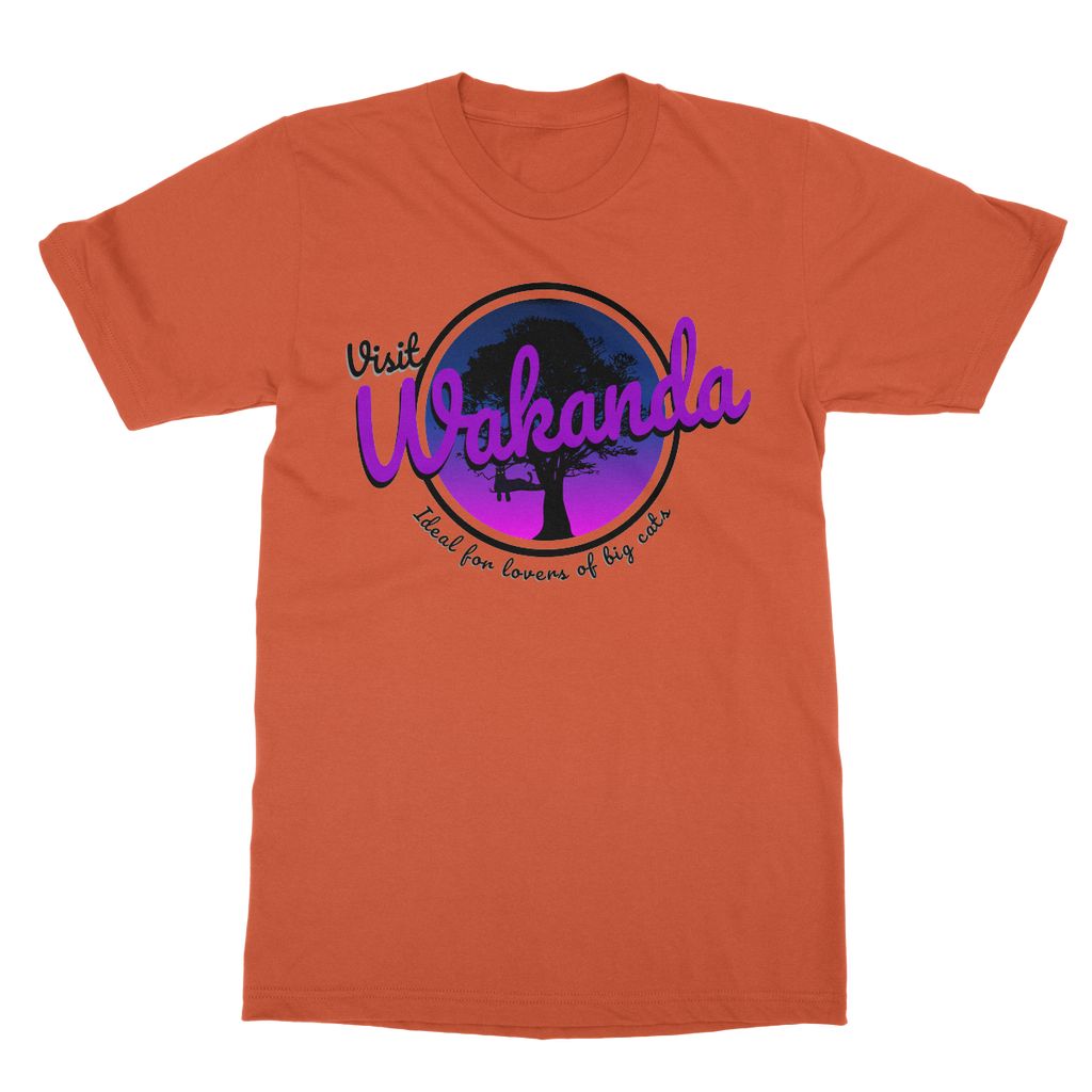 Visit Wakanda Softstyle Ringspun T-Shirt