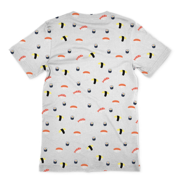NEW Sushi All Over Print Sublimation T-Shirt