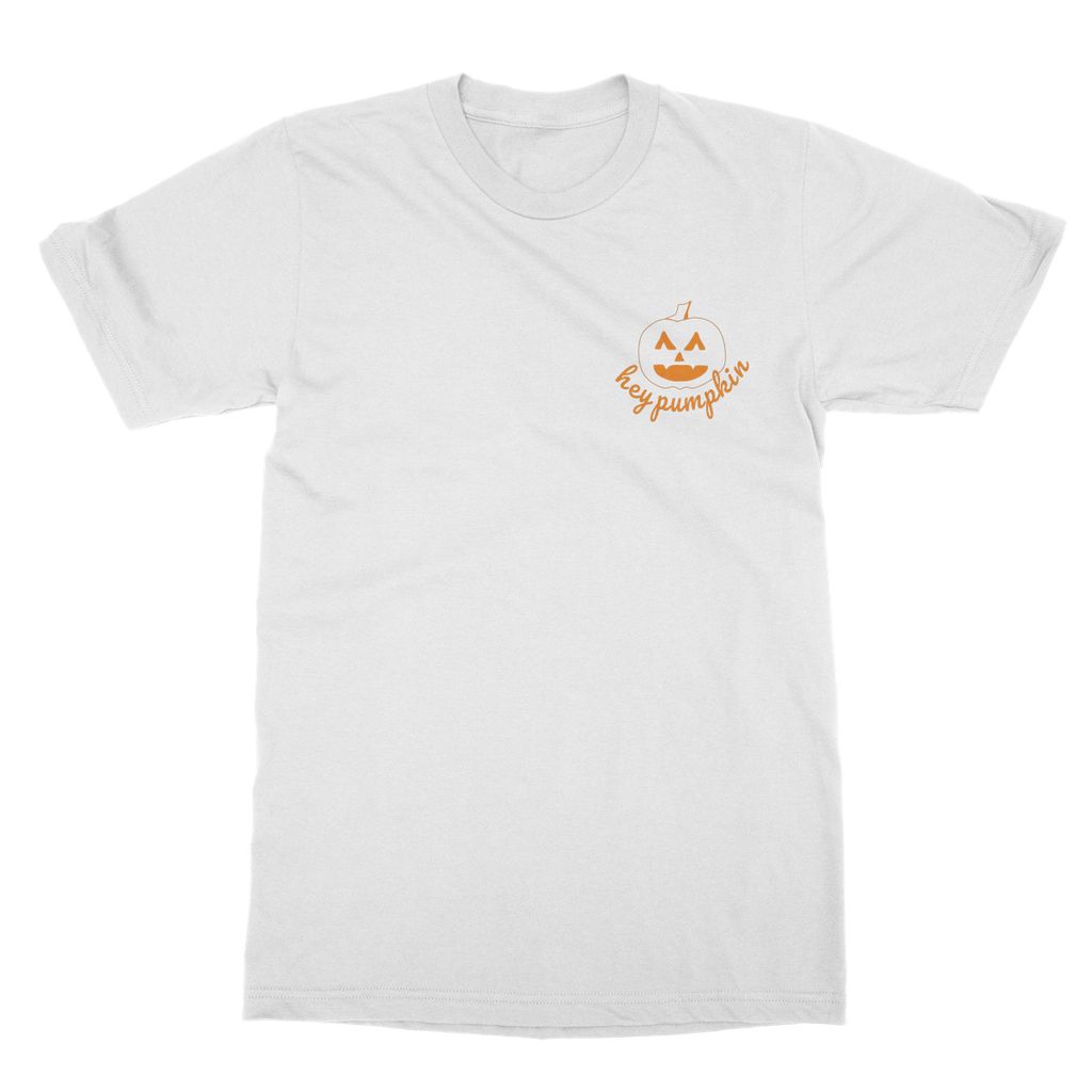 Hey Pumpkin T-Shirt (Foodie Collection, Left-Breast Print)