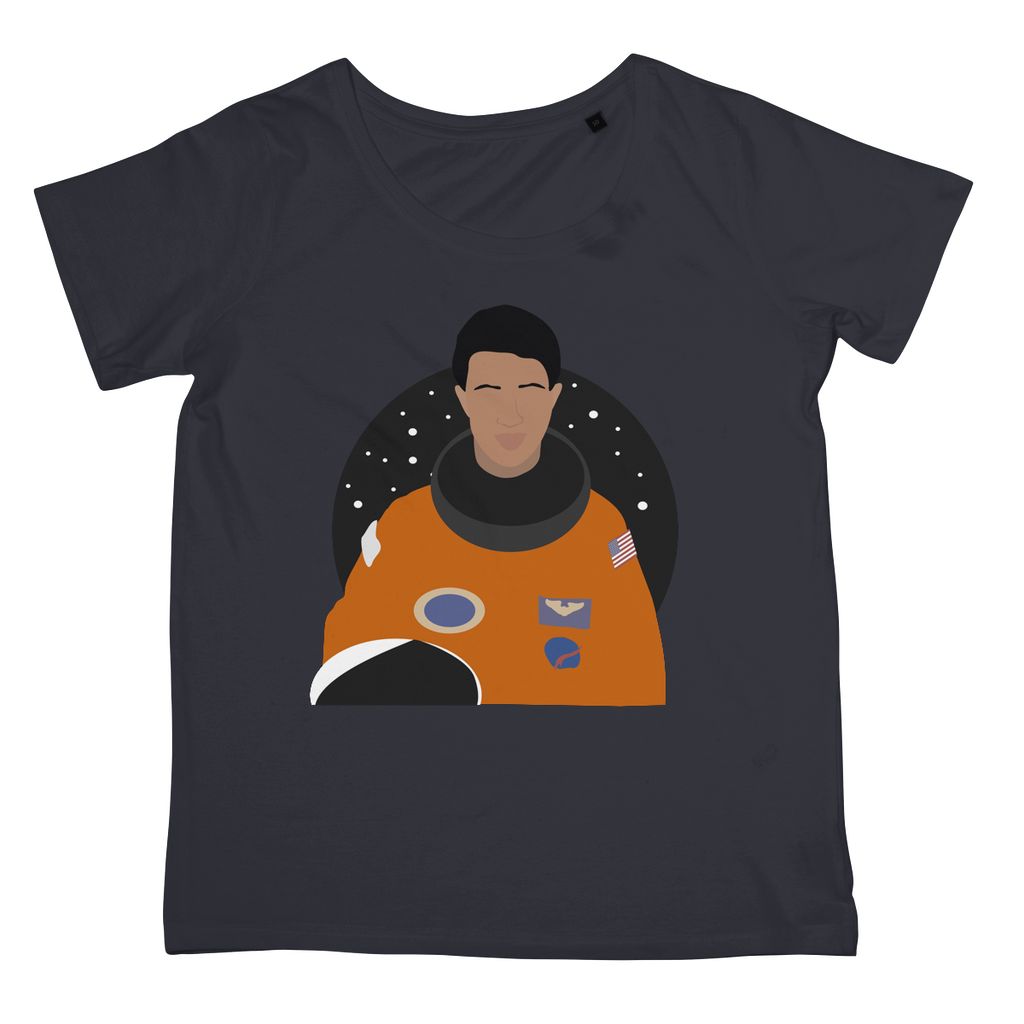 Mae C Jemison T-Shirt (Cultural Icon Collection, Women's Fit, Big Print)