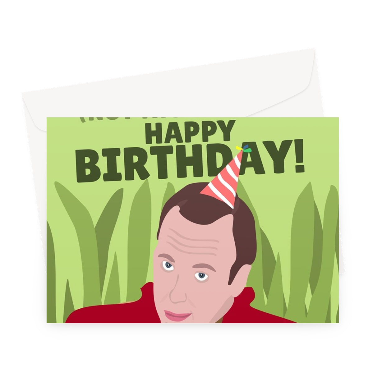 You're The Bollocks (Not Those Ones) Happy Birthday! I'm a Celeb Matt Hancock Politics  Greeting Card