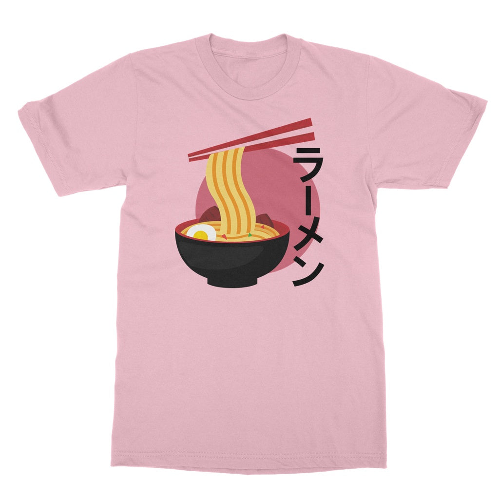 Foodie Collection Apparel - Ramen T-Shirt (Japan-Themed Apparel) Softstyle T-Shirt