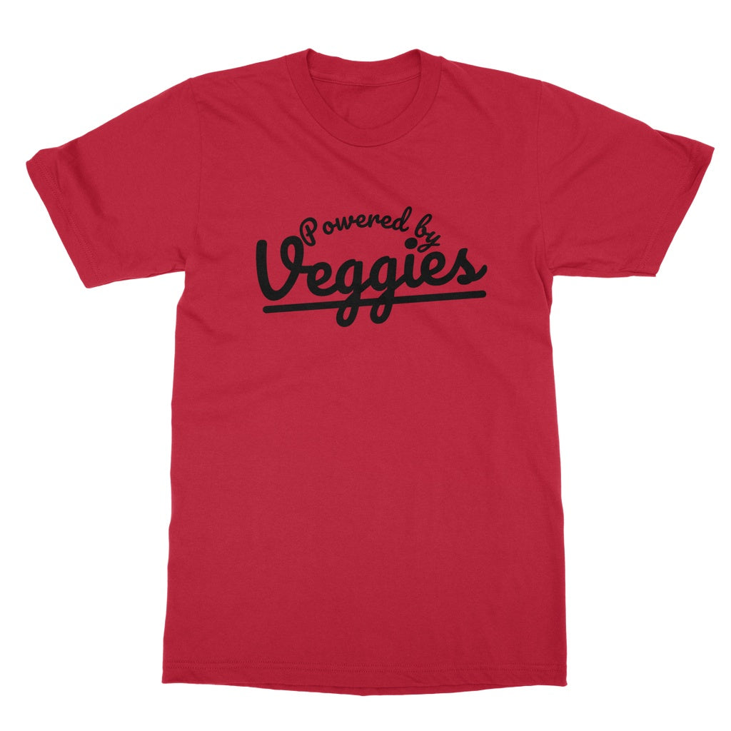 Foodie Collection Apparel - Powered by Veggies T-Shirt