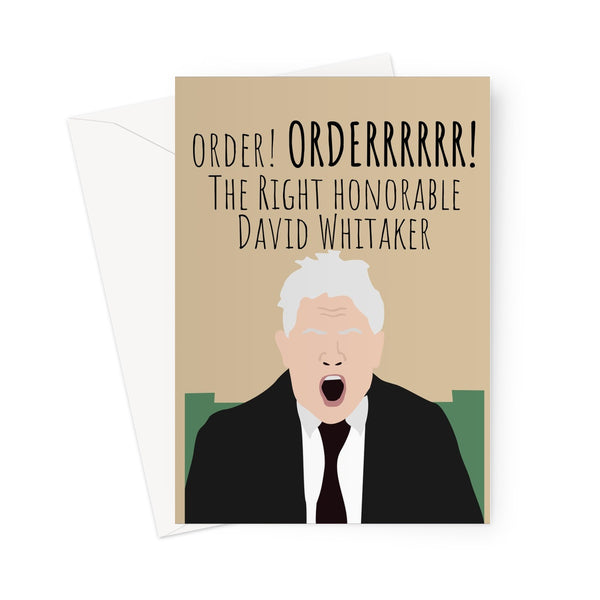 Order Order Jon Bercow David Custom Greeting Card