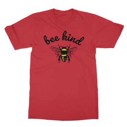 Bee Kind (Big Print) Nature Collection Be Summer Softstyle T-Shirt