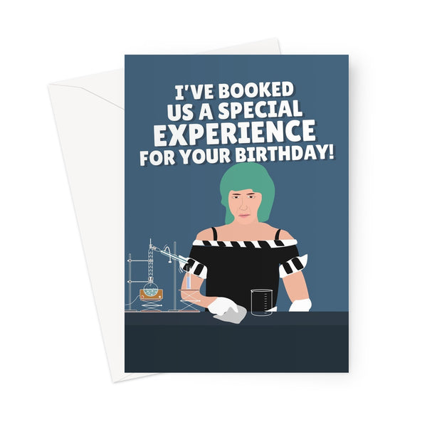 I've Booked Us A Special Experience For Your Birthday The Unknown Funny Glasgow Experience Viral TikTok Greeting Card