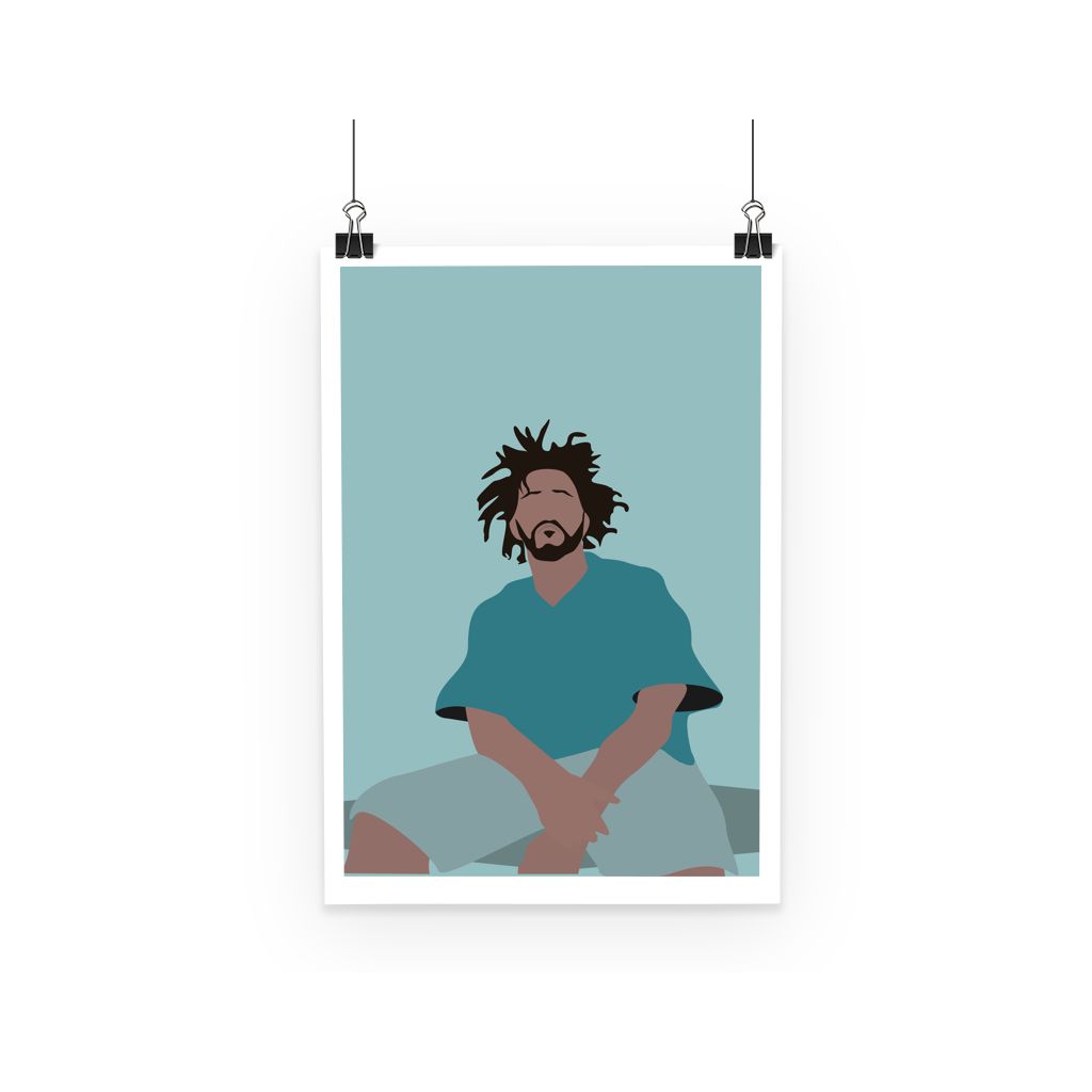 Musical Icon Poster - J Cole