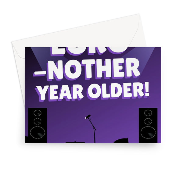 Euro-nother Year Older! Birthday Funny Eurovision Song Mae Muller Fan Sam Ryder Greeting Card